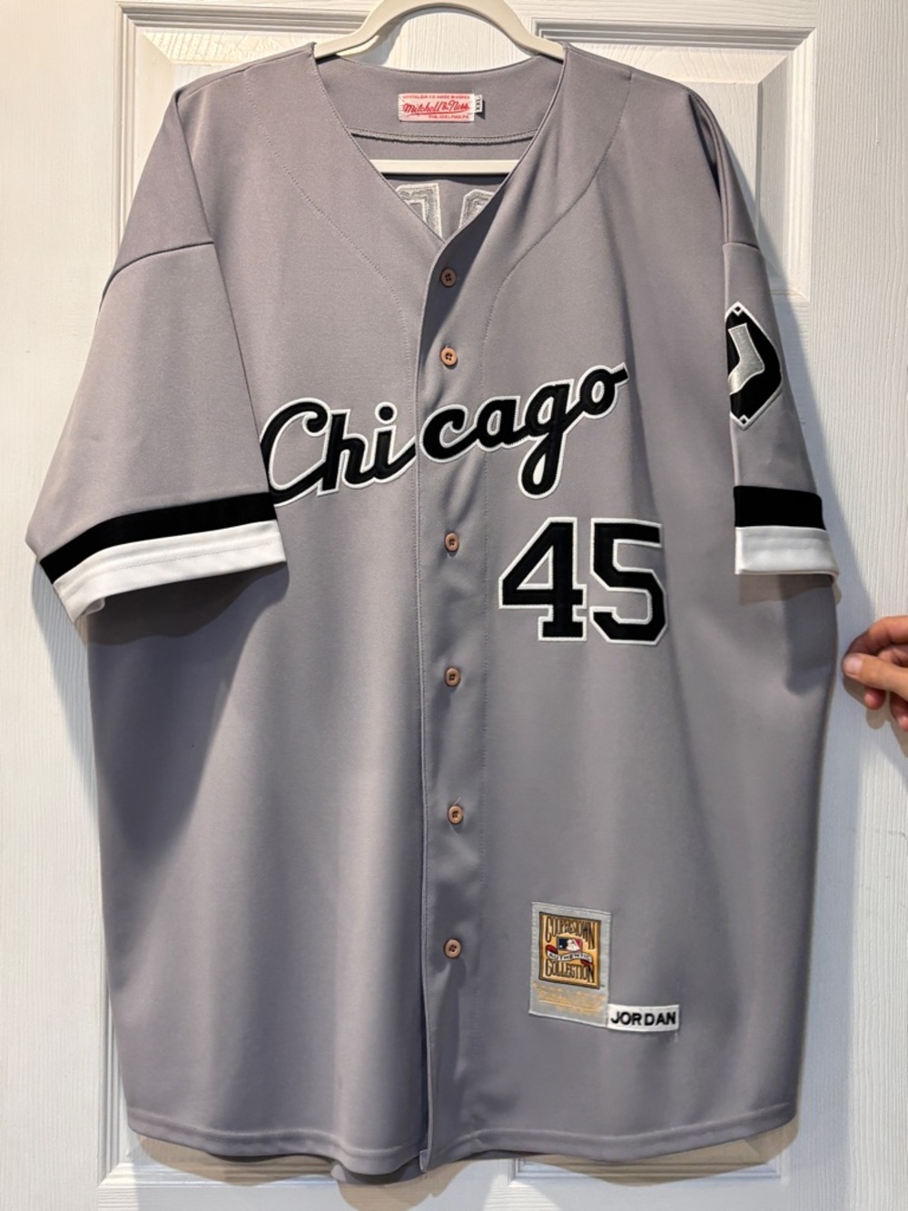 Mitchell & Ness Michael Jordan Chicago White Sox Baseball Jersey